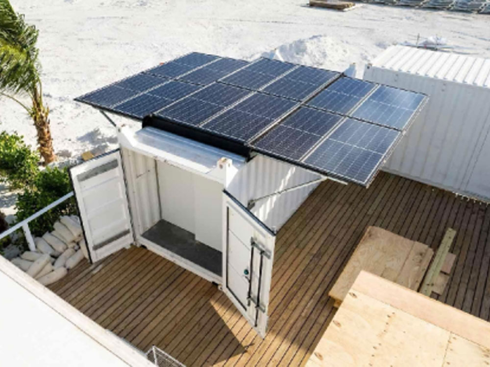 Solar Power Containers for Alimentazione autonoma